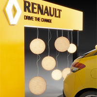 Подиум "Renault" Подиум для размещения в торговых центрах